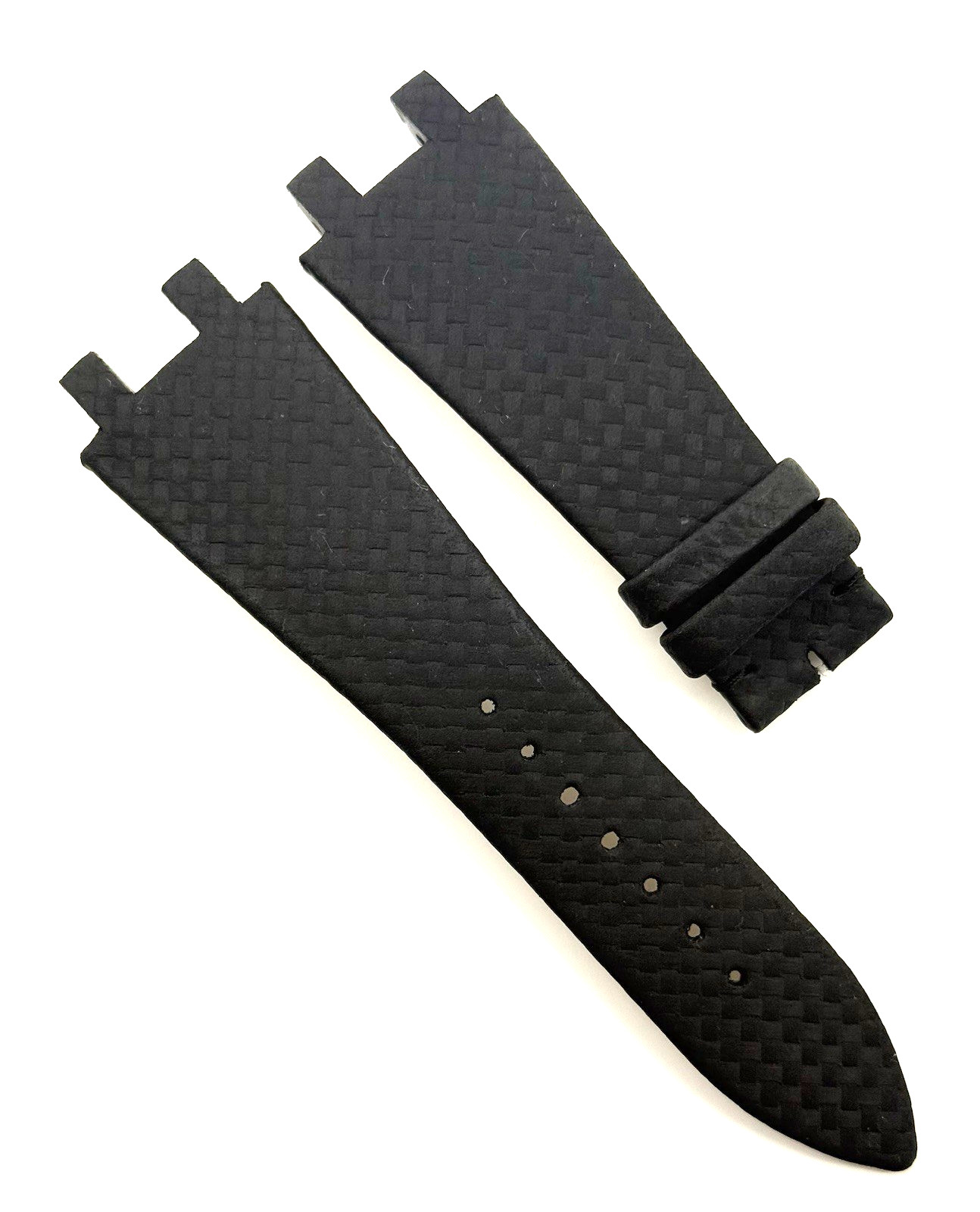 Ulysse Nardin Executive 26mm x 18mm Black Leather Watch Strap Band Authentic OEM