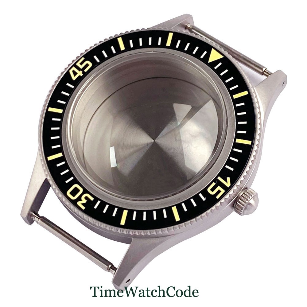 50 FATHOMS NH35 NH36 Watch Case Bubble Sapphire ETA2824 20BAR Sandblasted 40mm