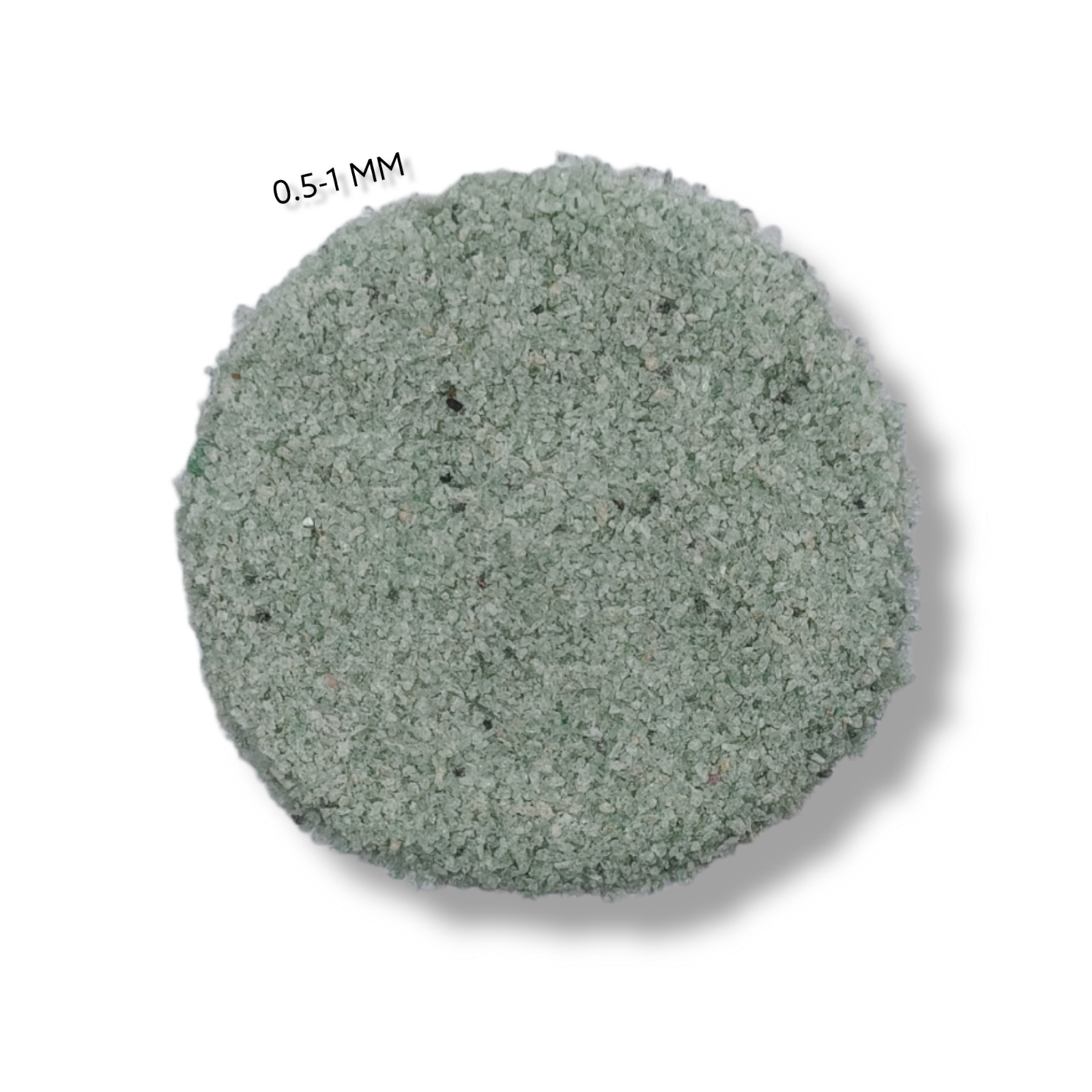 Crushed Green Strawberry Quartz Coarse Inlay Woodworking, Stone Healing Powder