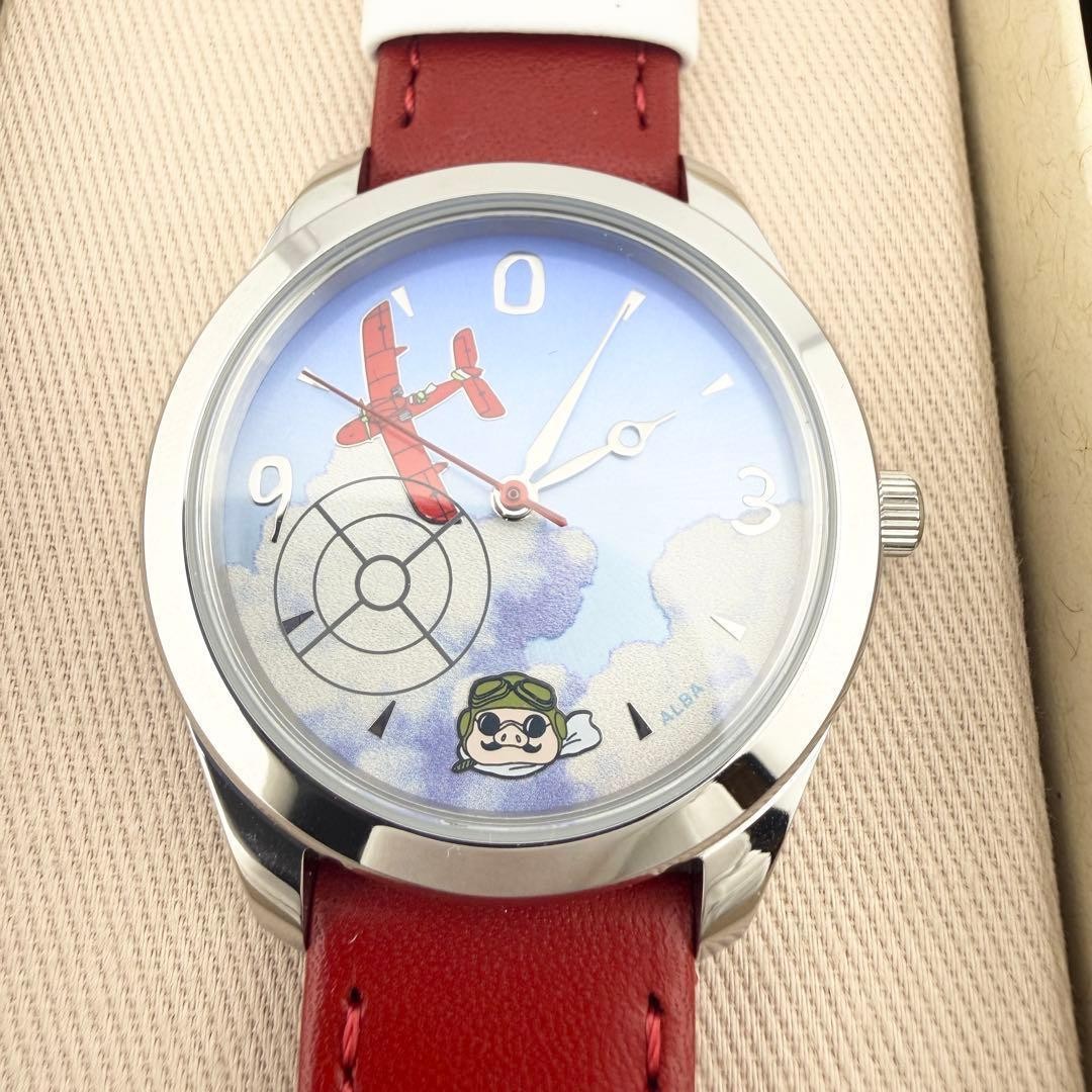 Seiko Alba Porco Rosso 30th Anniversary Limited Ghibli Watch ACCK726 Unused