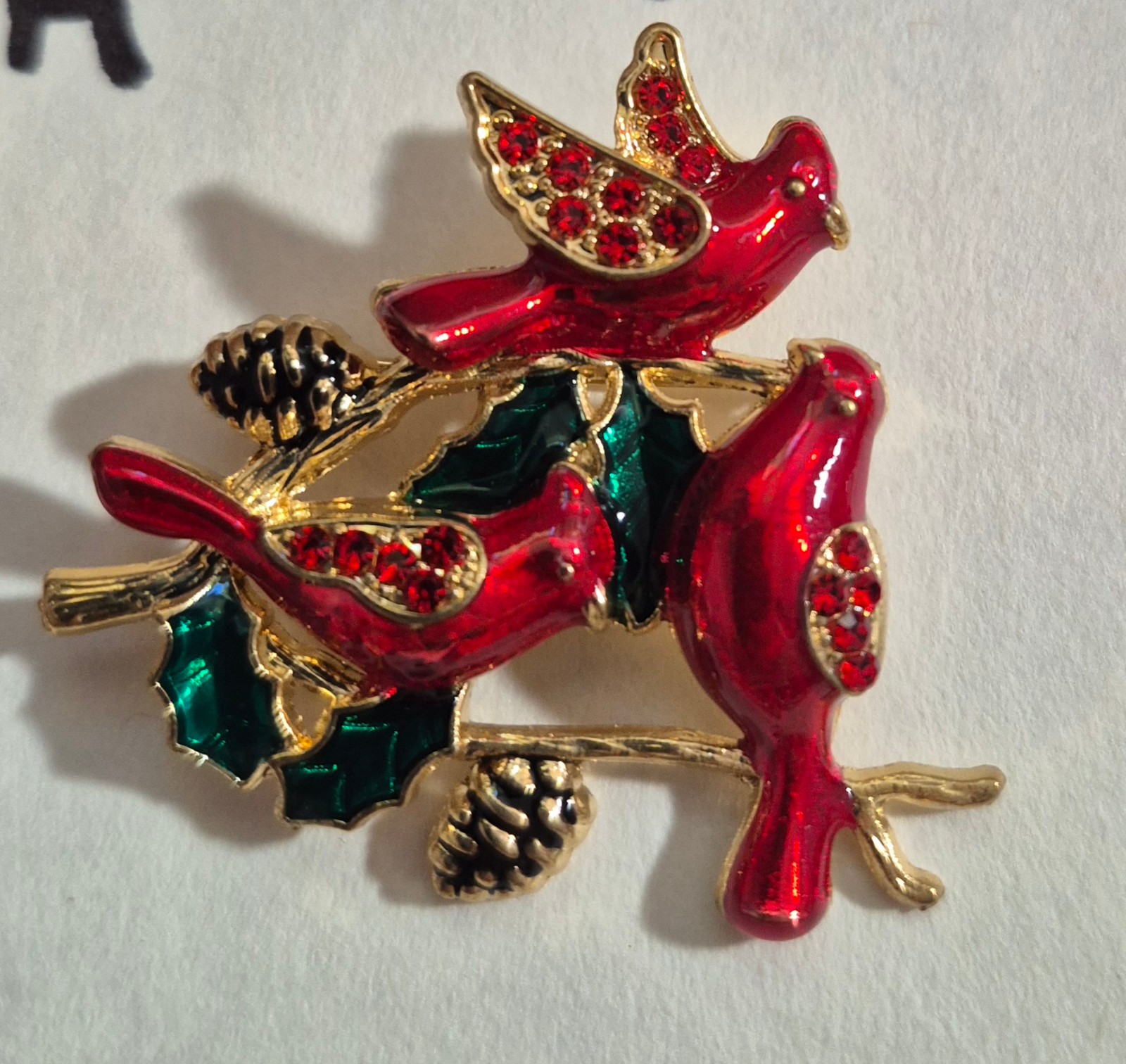 Vintage Christmas Brooches pick one or all six your choice. $10.00 each.