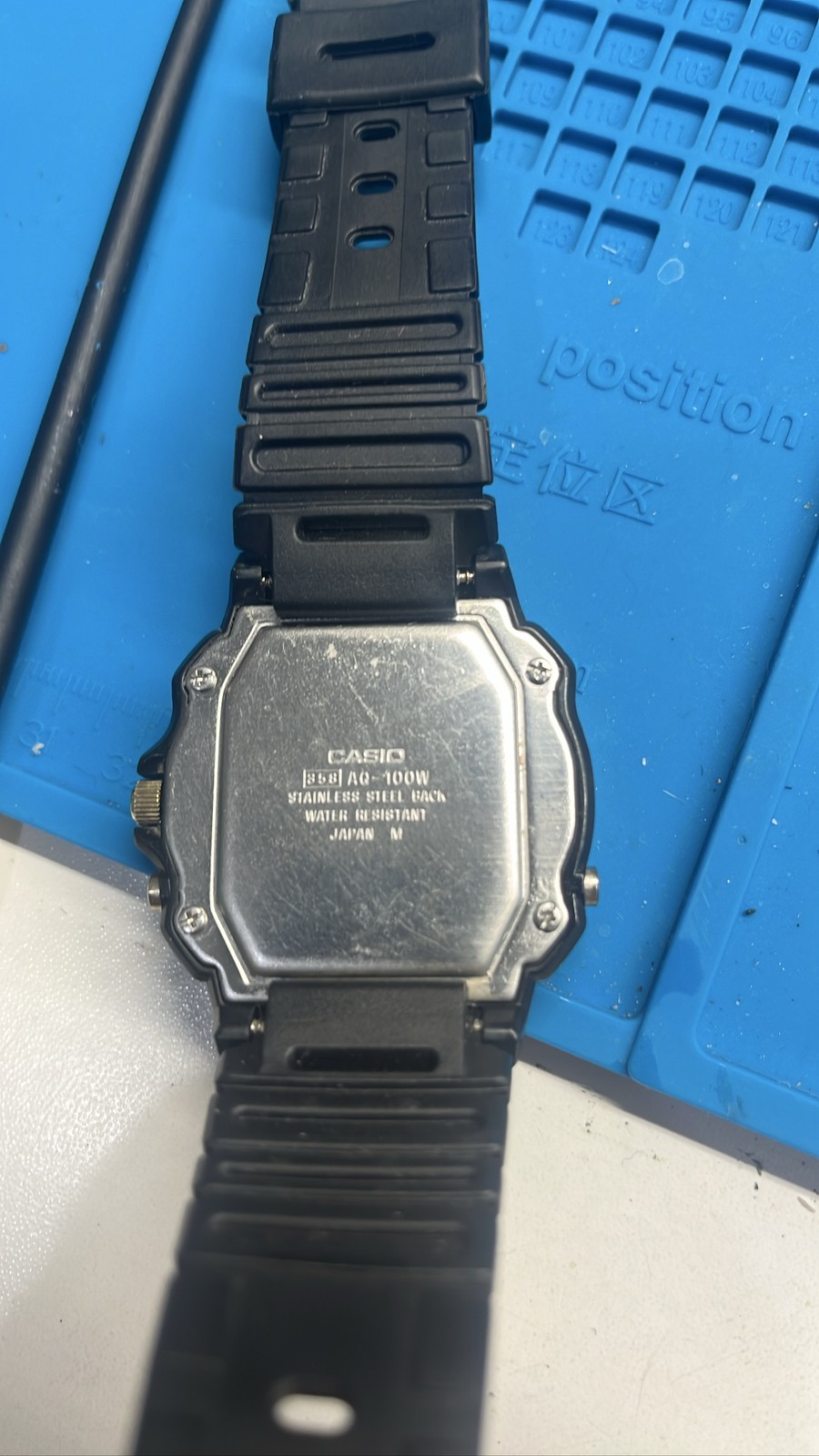 Casio AQ-100W 358 Analog Digital Quartz Men’s Diver Watch Japan