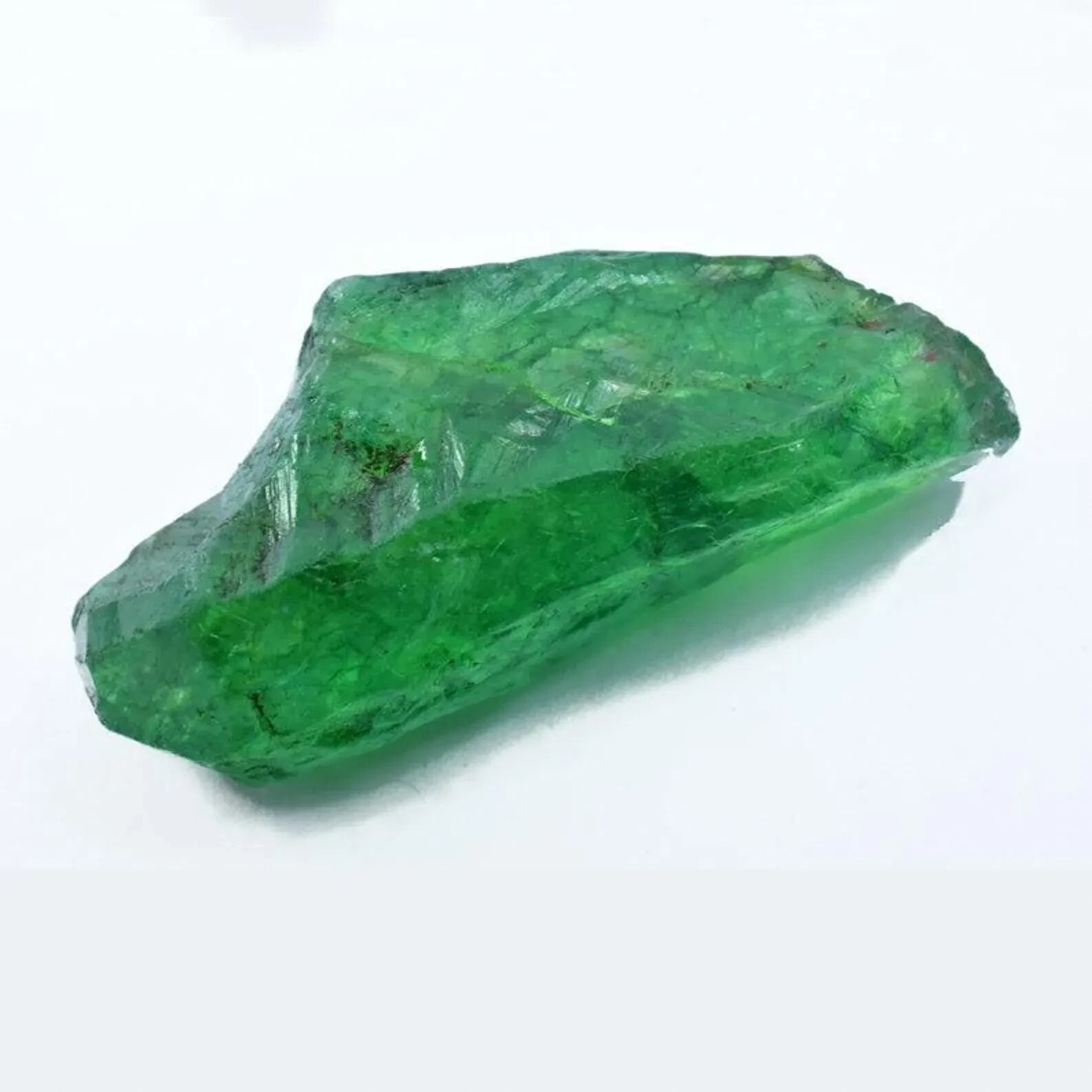 Earth-Mined Rough Uncut 210.00 Carat Natural Colombian Green Emerald Loose Gems