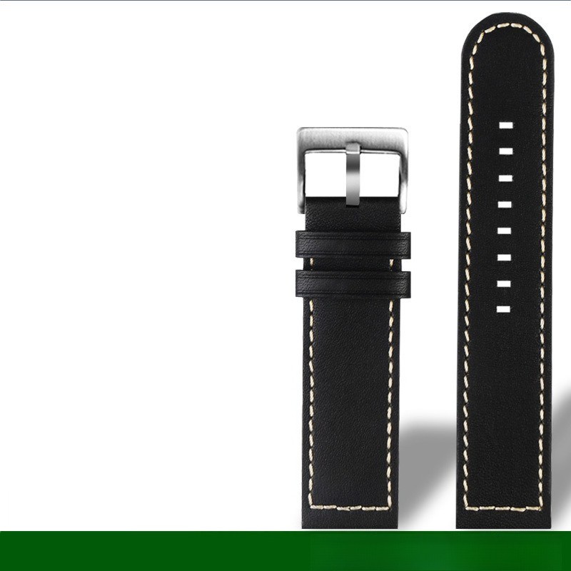 For Hamilton Khaki Field H70555533 H70455733 Genuine Leather Watch Strap 20 22mm