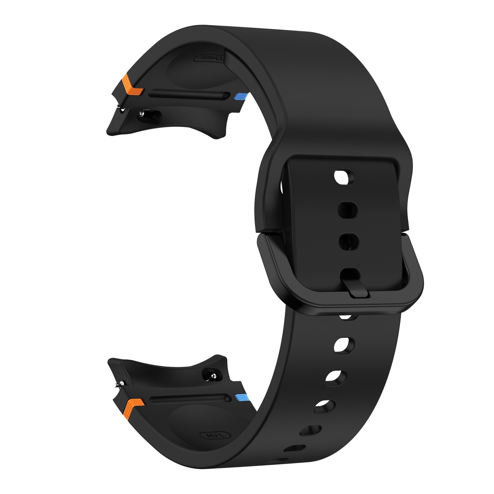 Fits Samsung Galaxy Watch7/6/5/4 Silicone Watch Strap Waterproof Durable Band