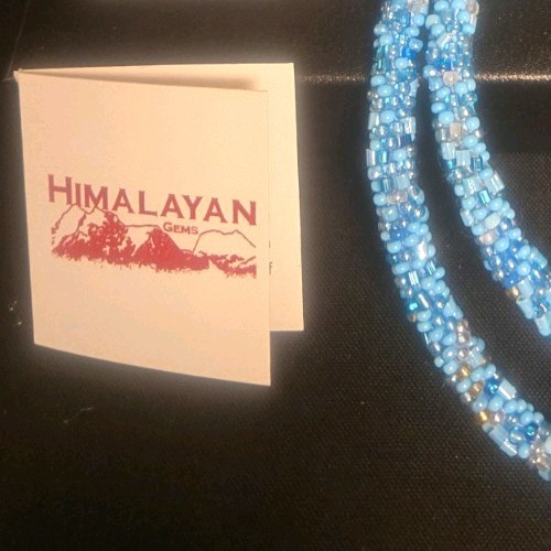 Himalayan Gems Necklace, made In Nepal, 20 1/2″ Long