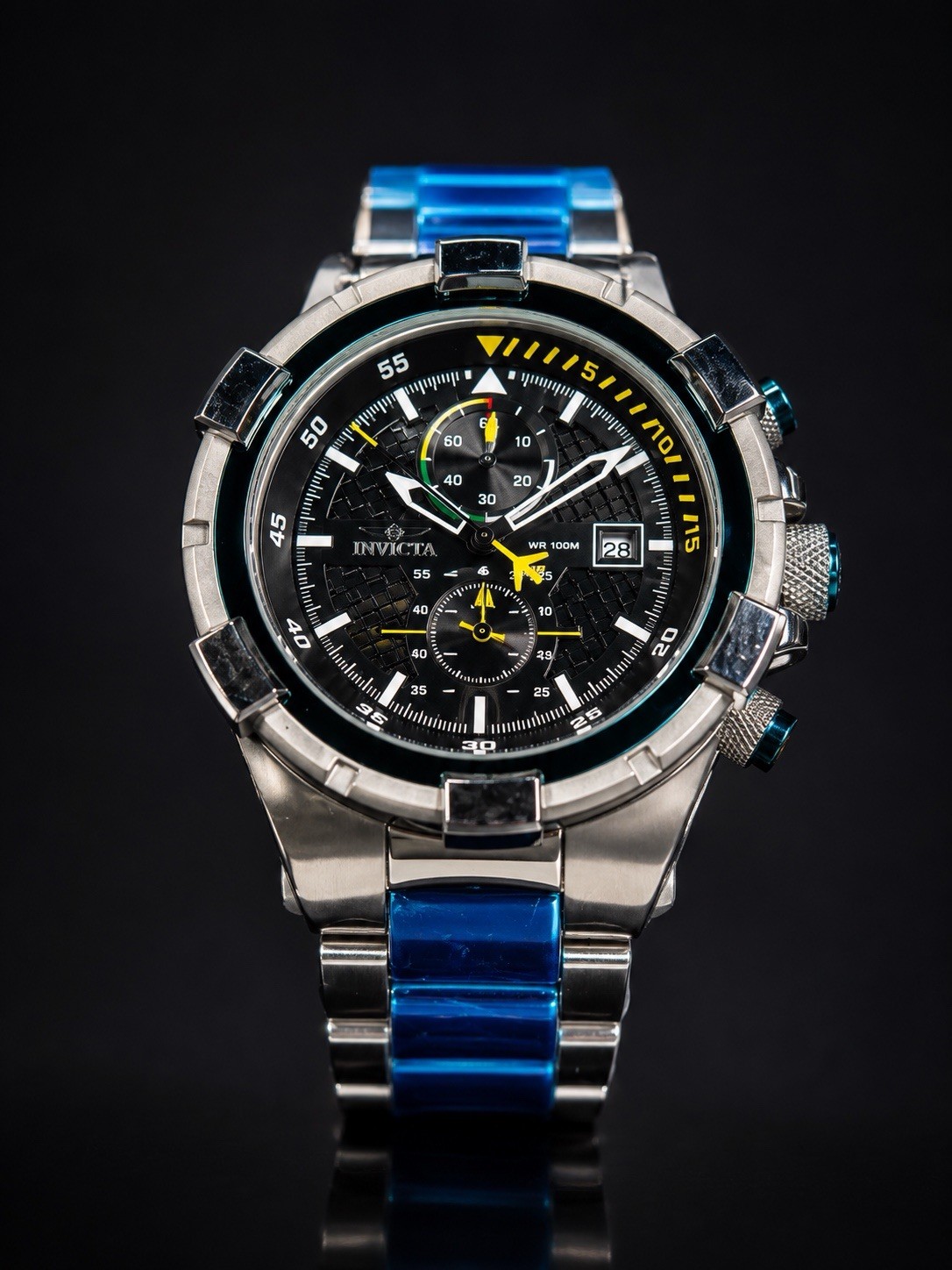 Invicta Marvel Limited Edition Men’s Chronograph Stainless Steel Watch w/ Box