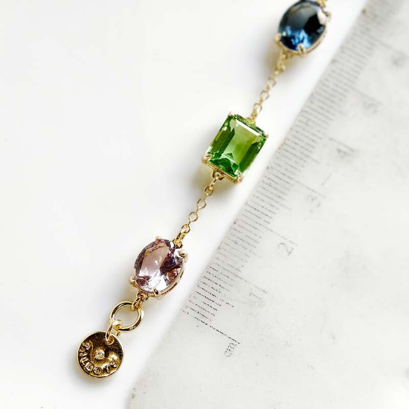 New 7.5″ Talbots Crystal Chain Bracelet Gift Fashion Women Party Holiday Jewelry