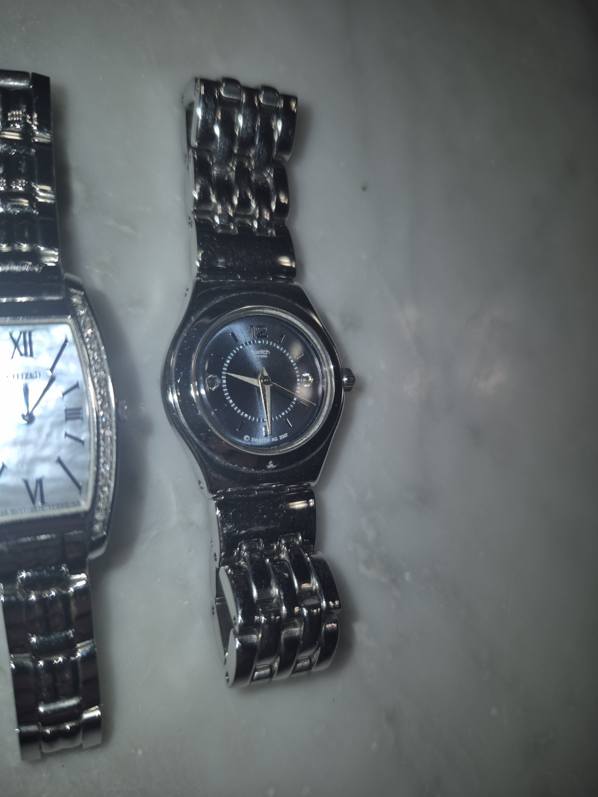 Ladies Watch Lot Seiko Citizen Swatch