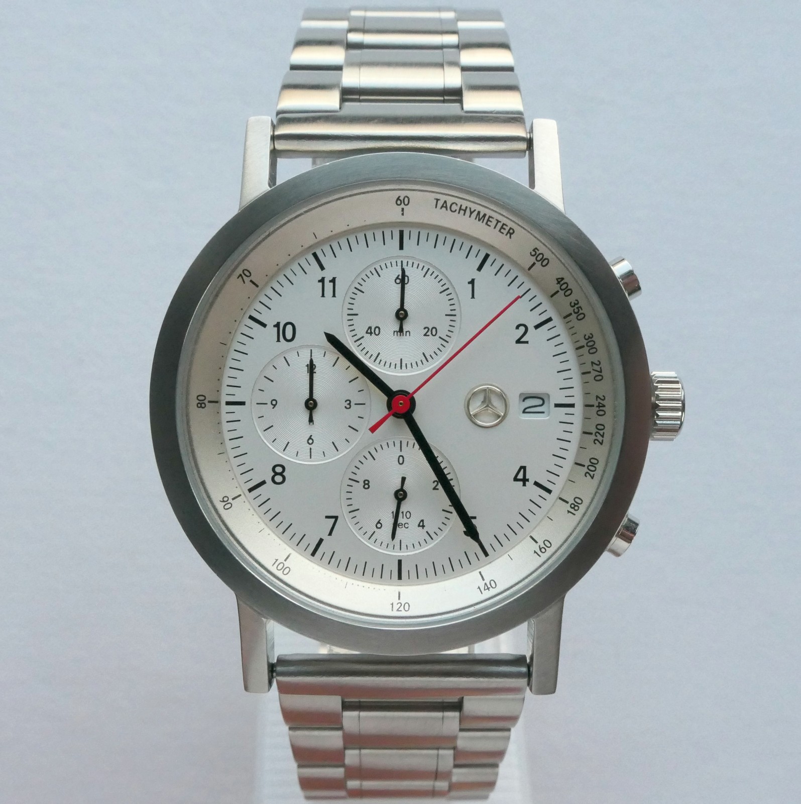 Mercedes Benz Motorsport AMG DTM C Class Racing Car Accessory Chronograph Watch