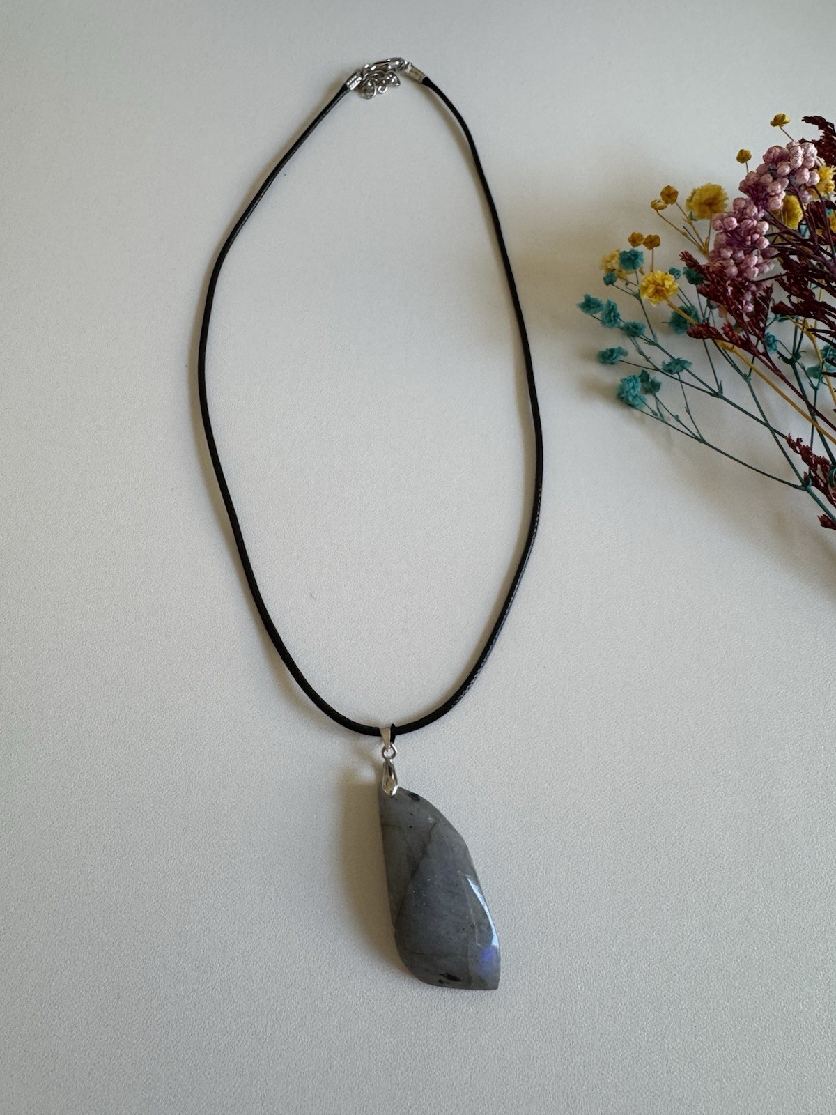 Natural Labradorite Necklace
