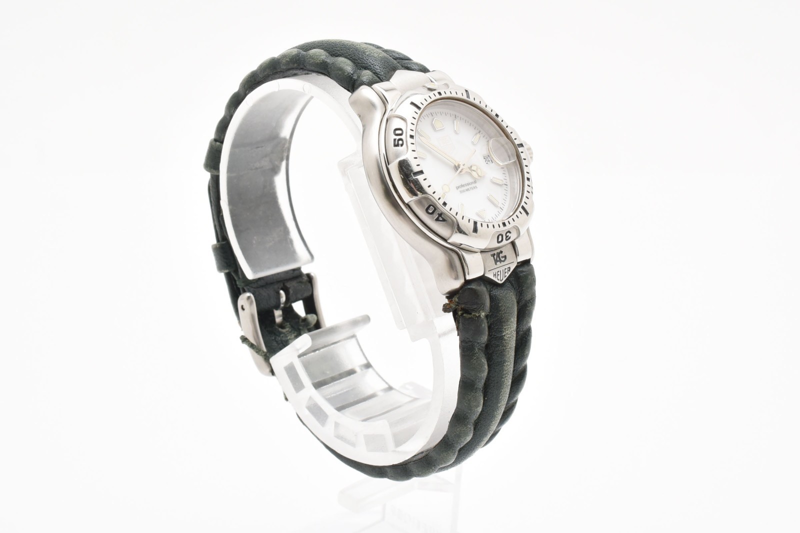[NEAR MINT] TAG HEUER Professional 6000 WH1311-K1 Black 28mm Ladies Quartz Watch