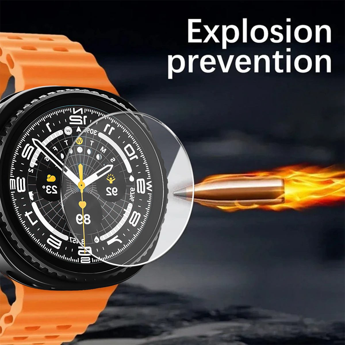 Tempered Glass for Samsung Galaxy Watch 8Classic/8 40/44mm Screen Protector Film