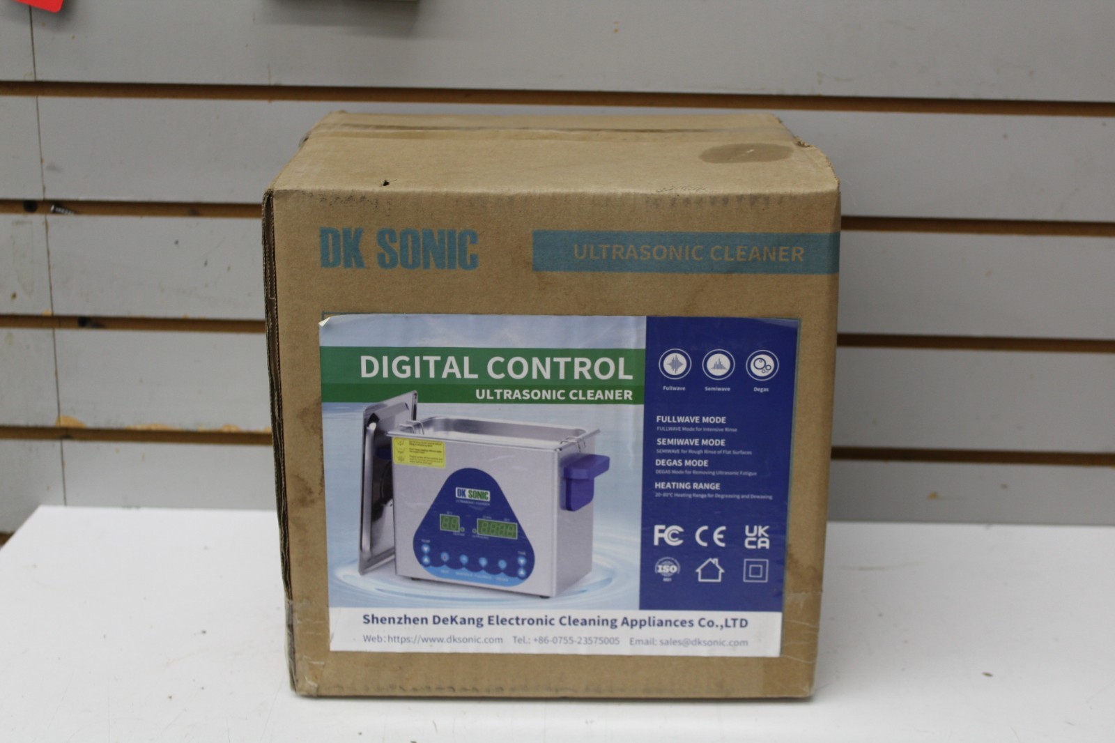DK SONIC ULTRASONIC CLEANER 2L MODEL: DK-210S