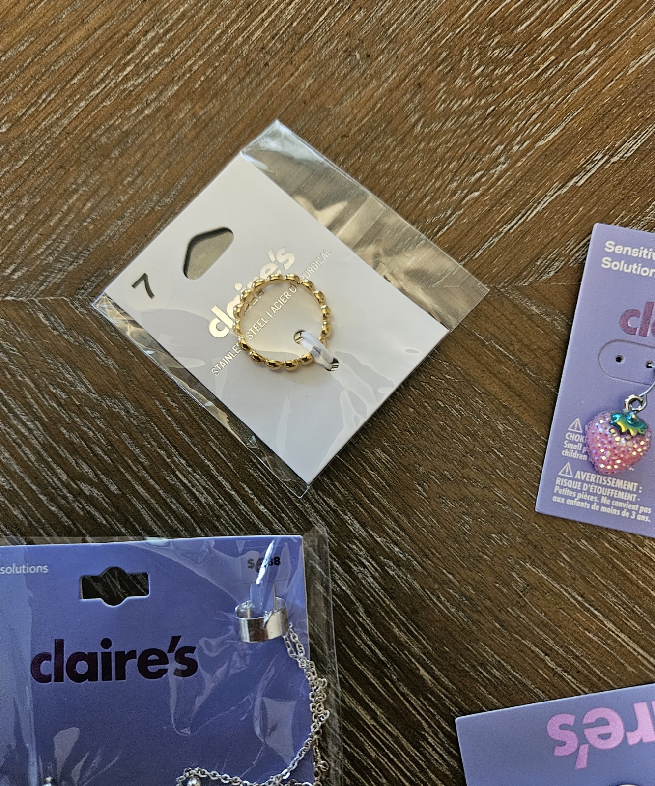 New 6 Pieces Of Claire’s Jewelry