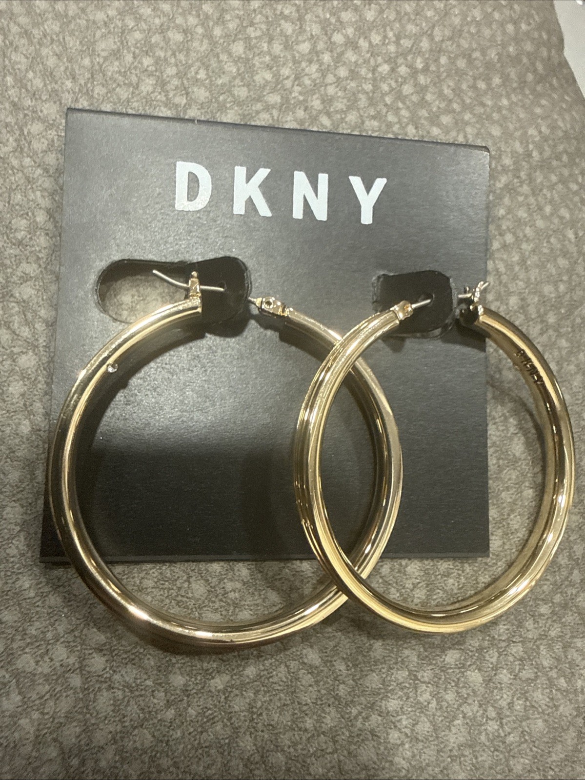 DKNY Statement Hoop Earrings Gift Fashion Women Party Vacation Jewelry