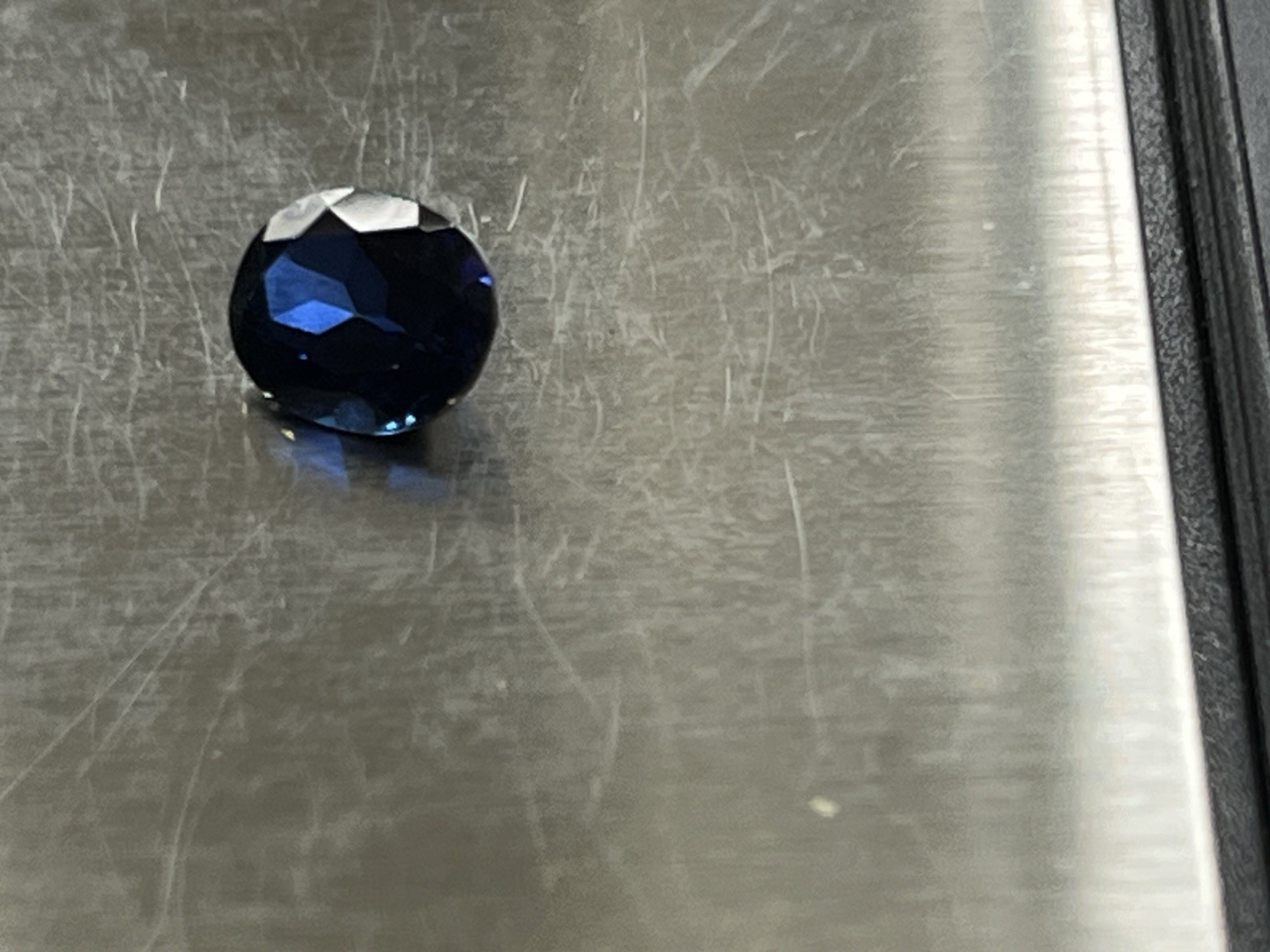 11×8 MM Natural Flawless Cornflower Blue Ceylon Sapphire Loose Oval Gemstone Cut