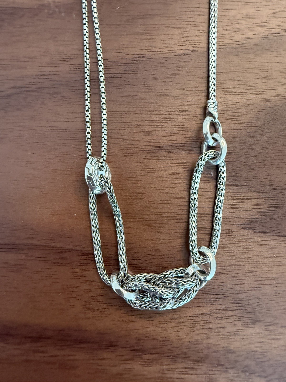 💕JOHN HARDY “Asli” Transformable Sautoir Necklace 40” NWT