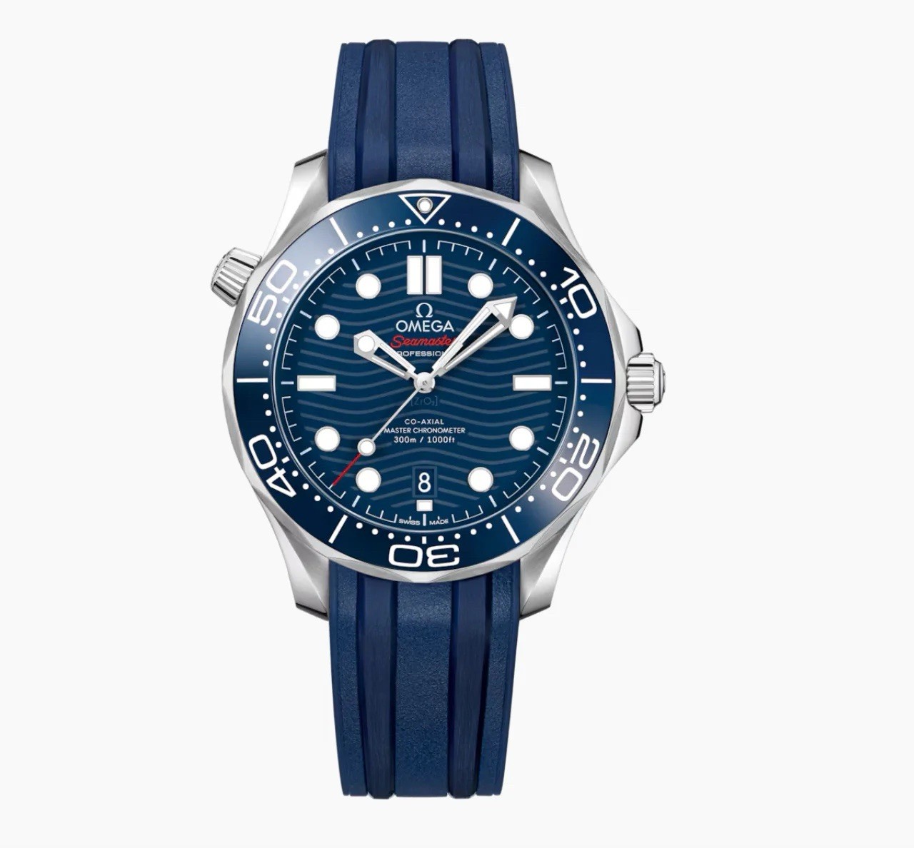 Omega Seamaster Diver 300M Blue Dial Men’s Watch 210.32.42.20.03.001 Complete