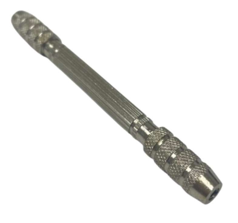 Micro Vise 2 Collets Double Sided Pin Tong Small Drill Handheld Jewelry Tool