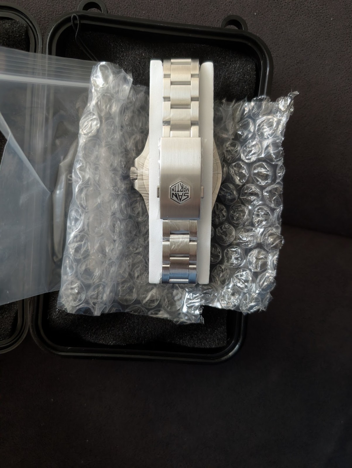 San Martin Upgraded 40mm Green Diver Watch SN0017