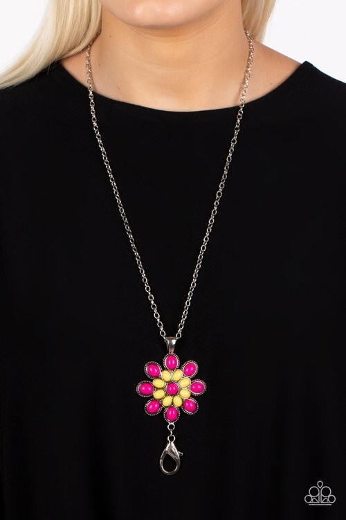 Paparazzi Jewelry Accessories – In the MEADOW of Nowhere -Multi Lanyard Necklace