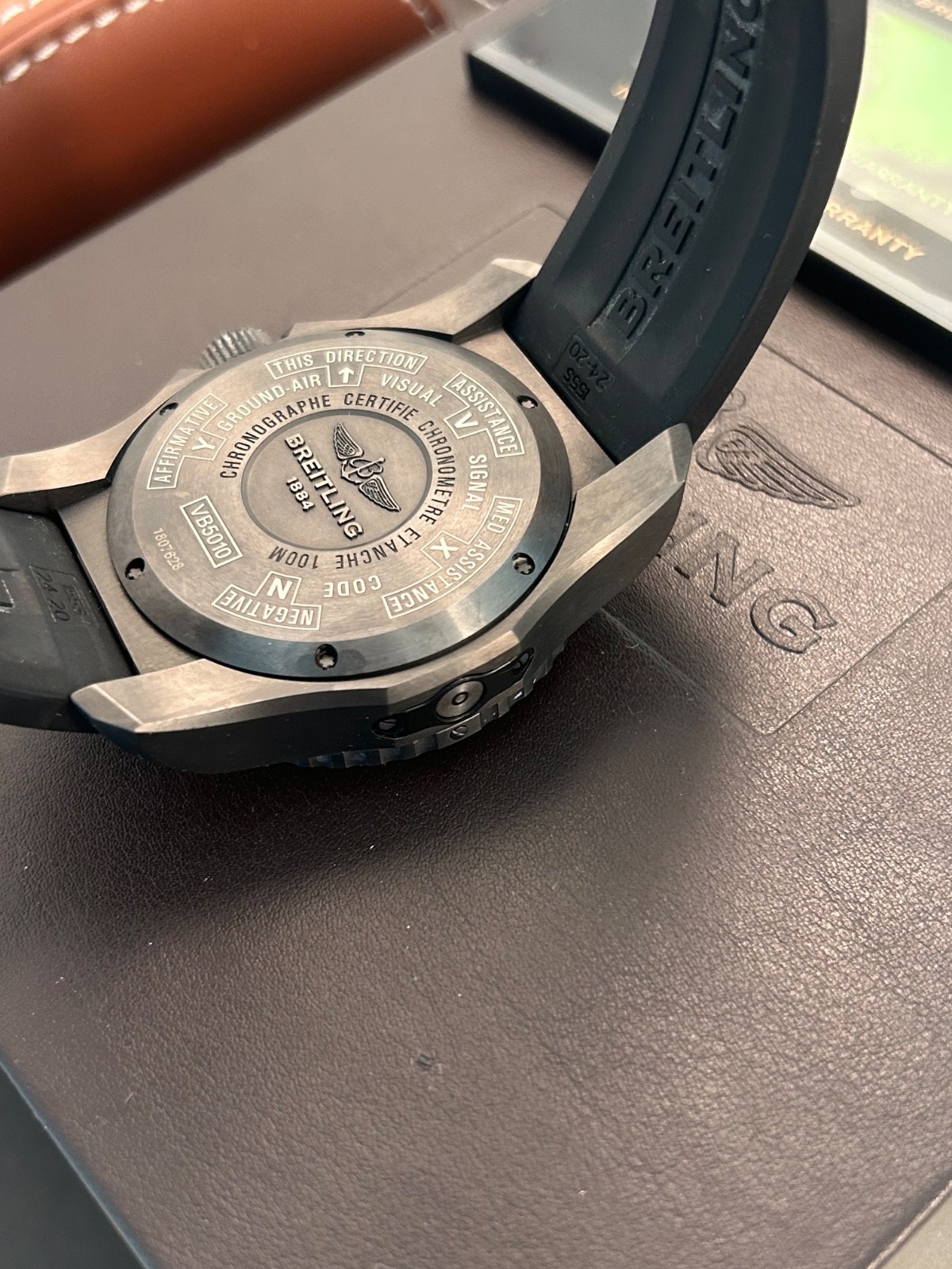 Breitling Professional VB5010 – B50 Night Mission – Orig Box, Papers, Chargers