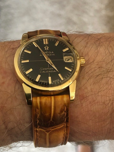 Vintage omega seamaster calendar automatic
