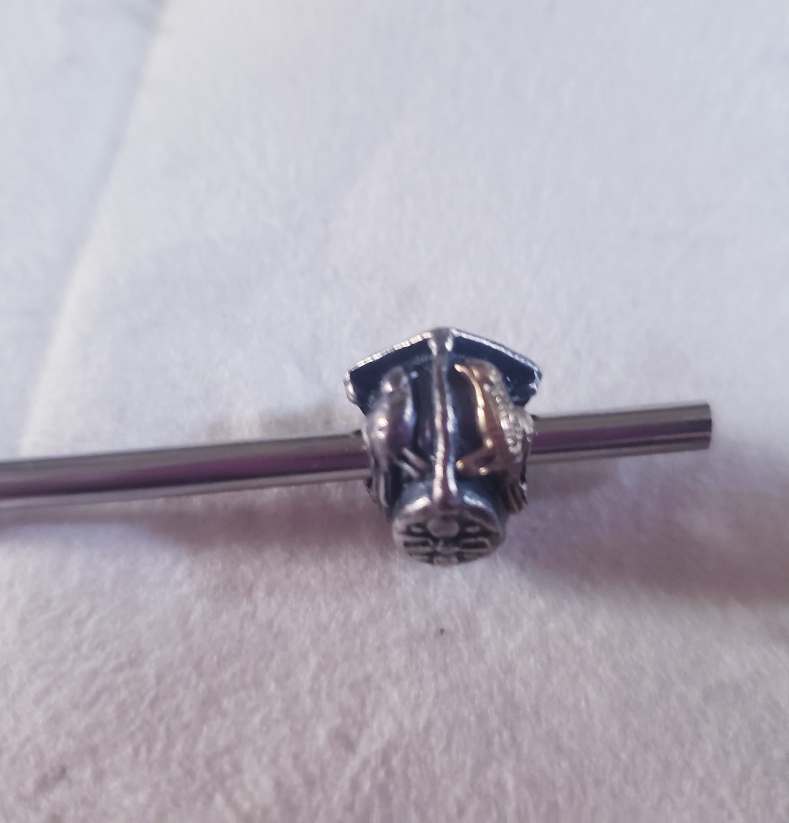 Gently Pre-owned Retired HTF Trollbeads Nightingale 18k Gold & SS.925 Bead 41815
