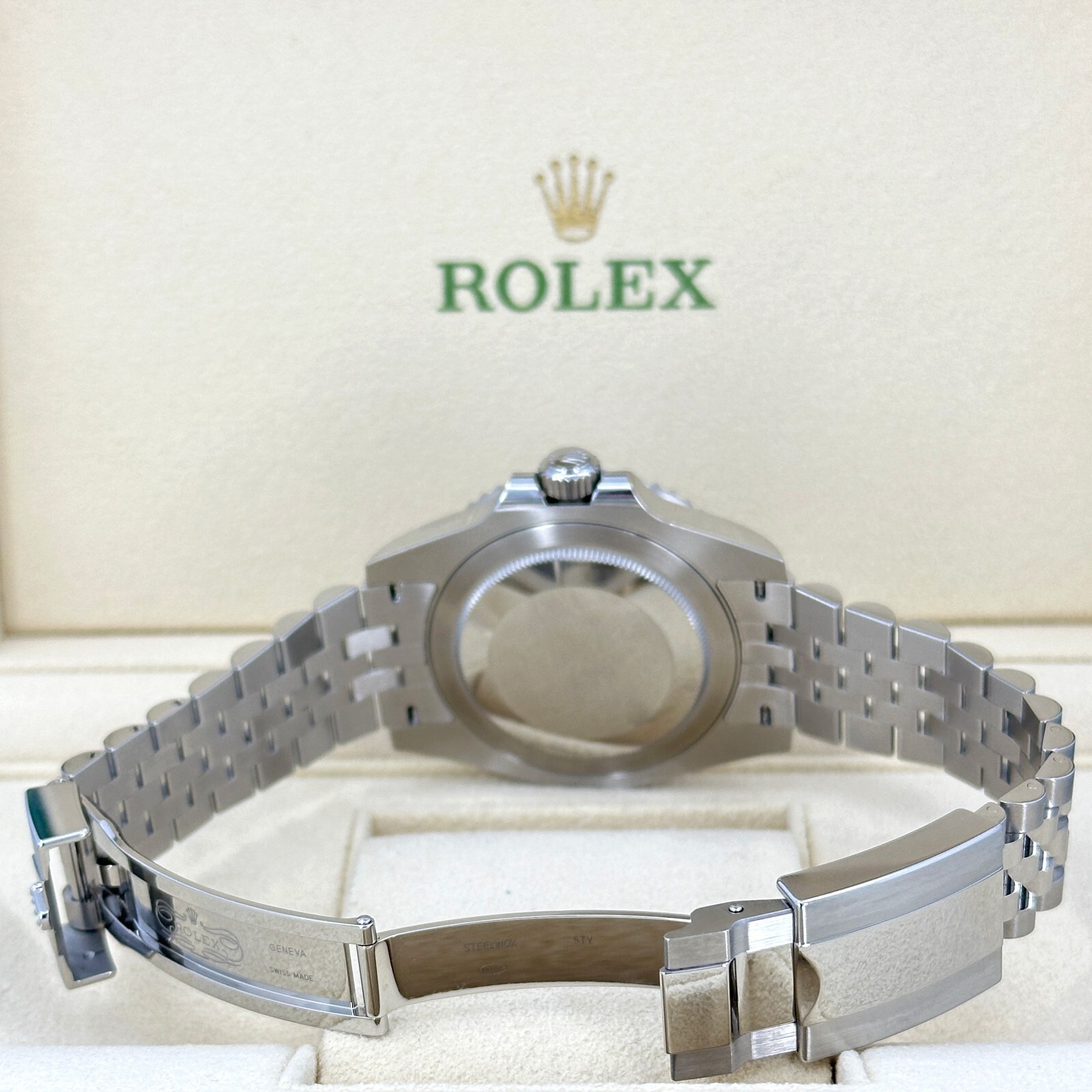 Unworn Rolex GMT-Master II Bruce Wayne Jubilee Ref 126710GRNR-0003