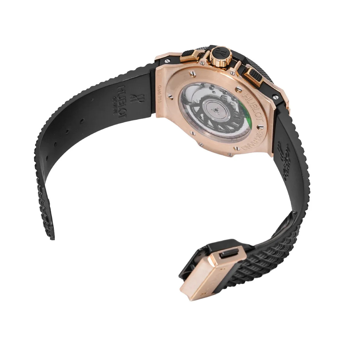 Hublot Big Bang 341.PB.131.RX 41mm Pink Gold Black Wristwatch #WW3445