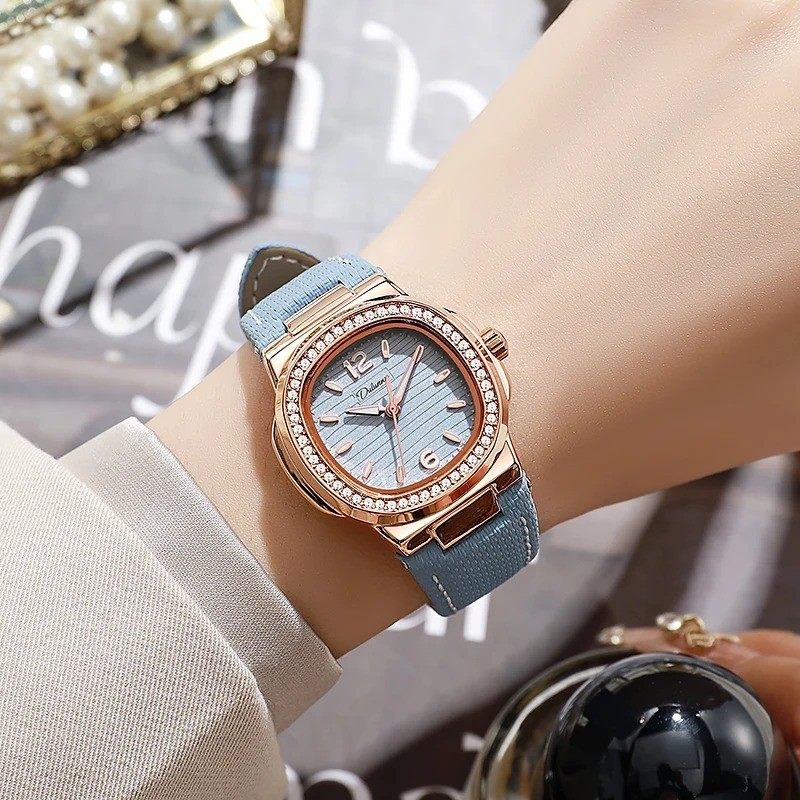 Luxury Brand Women’s Watches Waterproof Elegant Fashion Purple Watch for Women S