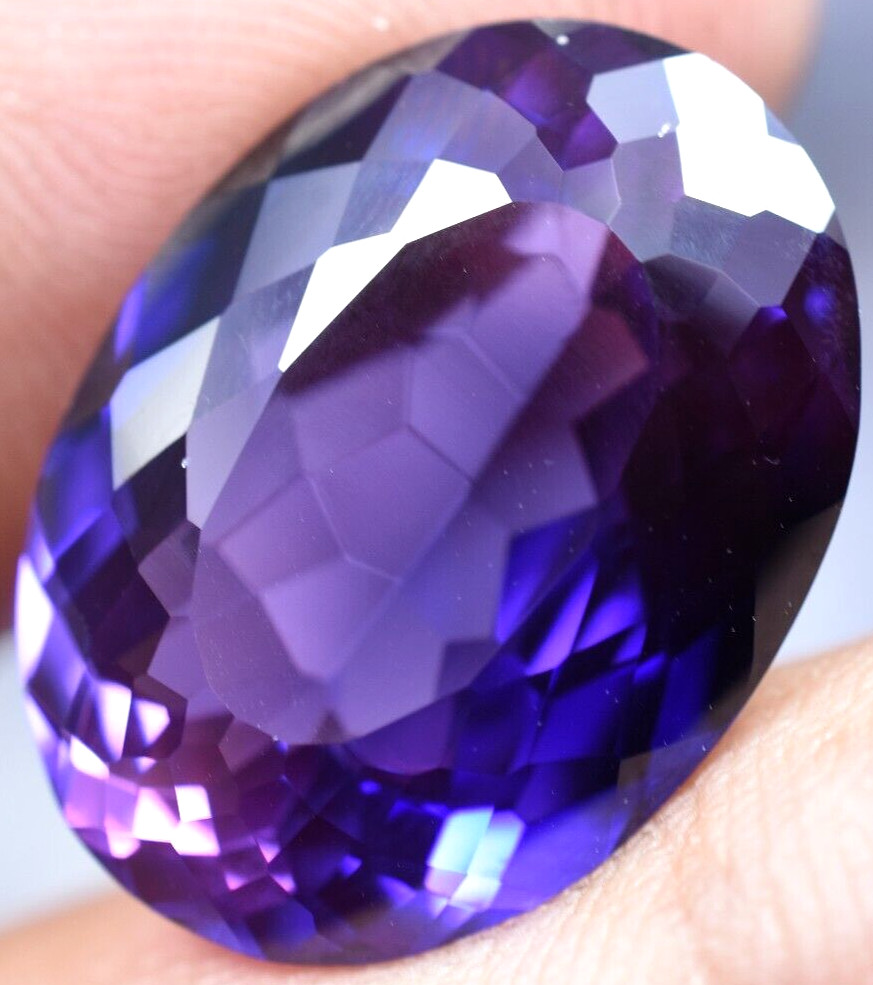 Natural 19.30 Ct Boysenberry Sapphire GGL Certified fabulous Loose Gemstone