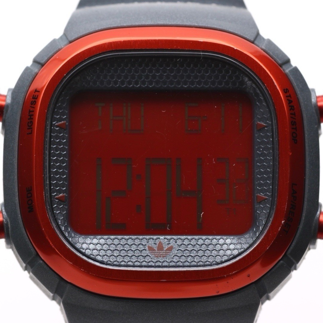 Rare Discontinued adidas Originals SOUL Digital Red Black Watch ADH2131 Y2K Run
