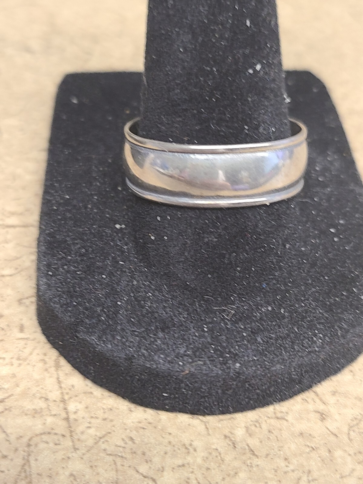 925 Wide Silver Ring 3.2 Grams Size 10