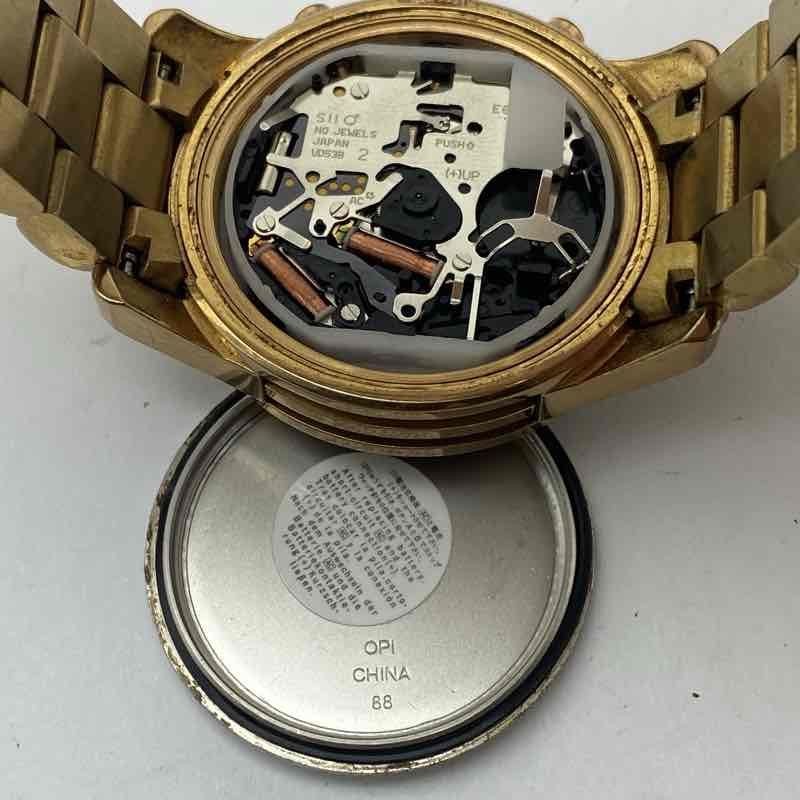 Michael Kors MK-5128 Gold Tone Stainless Steel Chronograph Women’s Watch 38mm