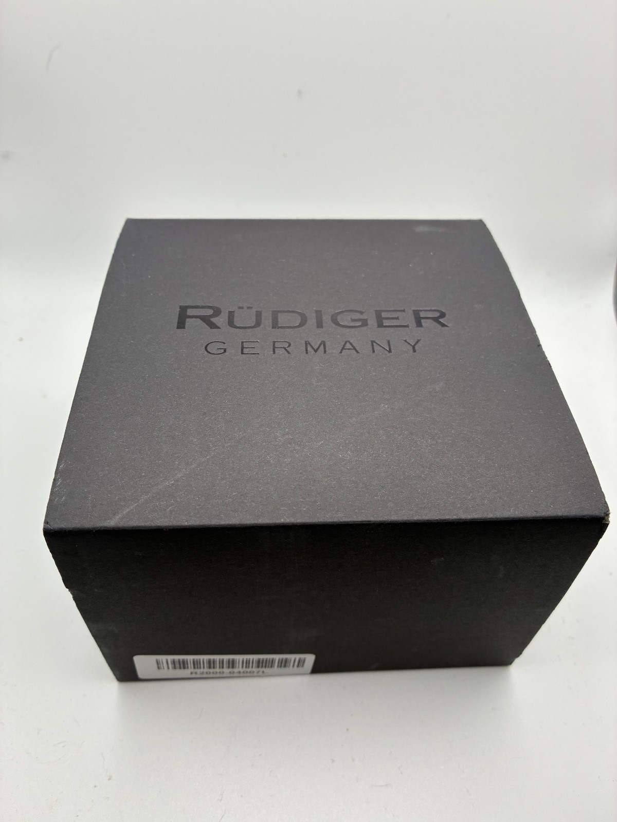 Rudiger Chemnitz Black Dial Men’s Watch R2000-04-007L