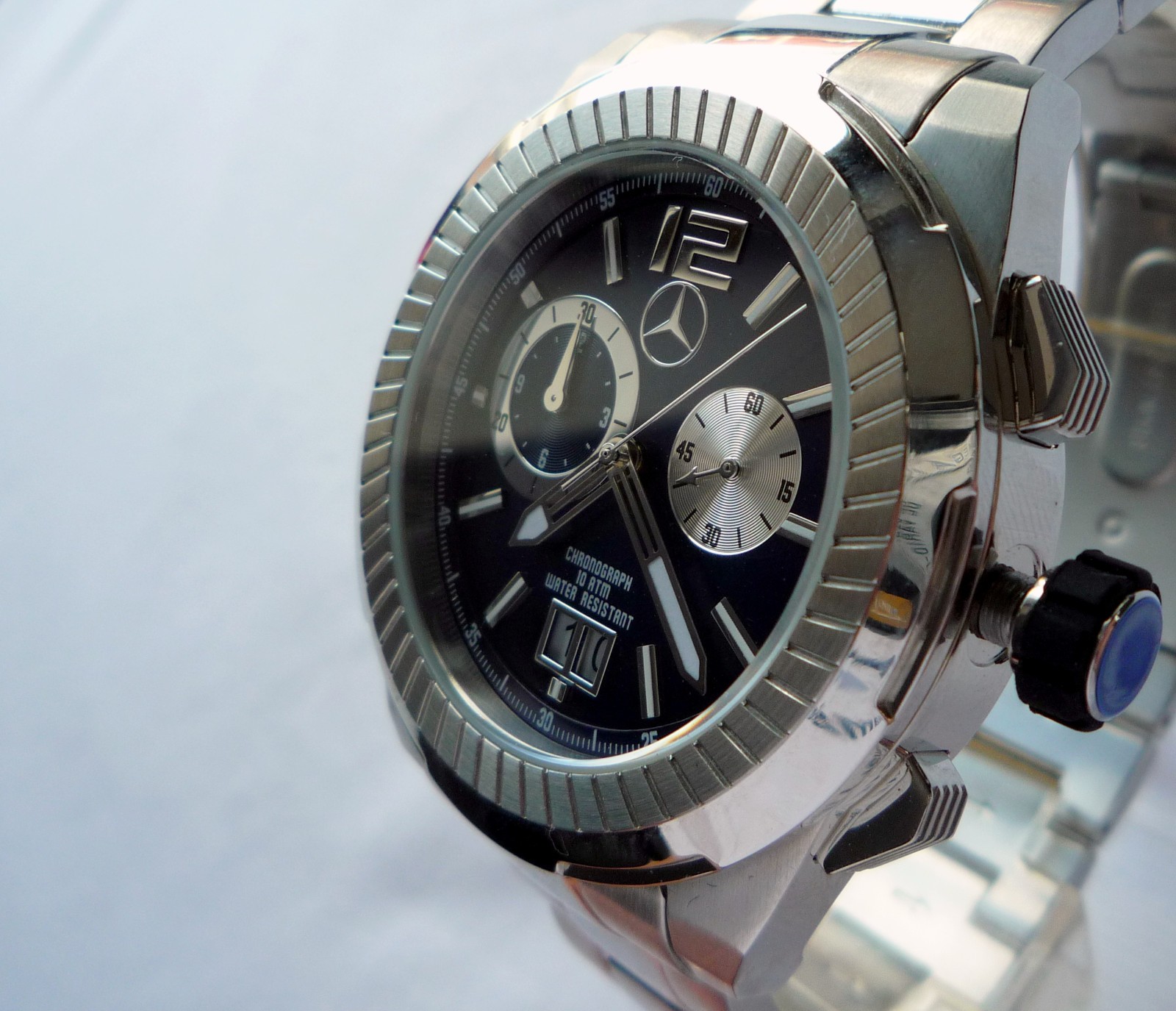 Mercedes Benz Classic Motorsport AMG DTM Racing Driver Sport Chronograph Watch