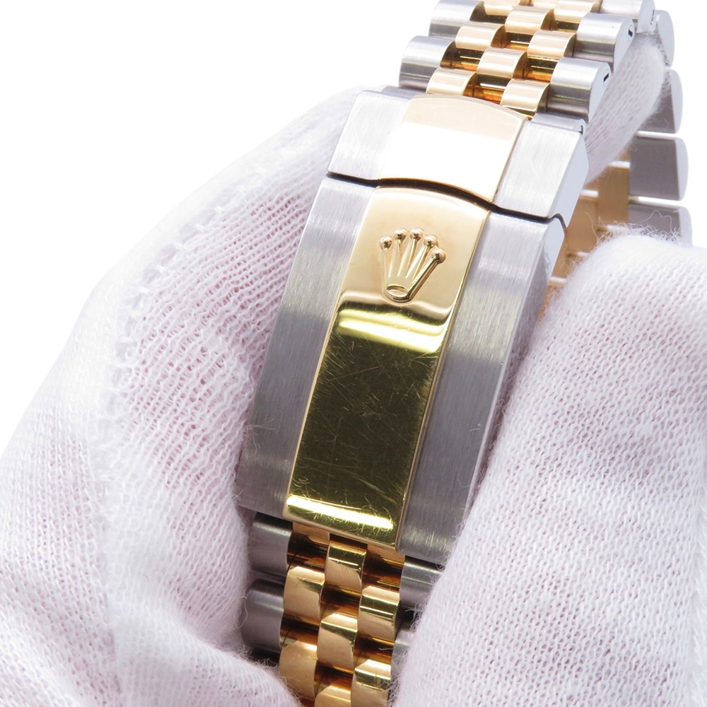 ROLEX Datejust 36mm Steel 18K Yellow Gold Silver Dial 126233G