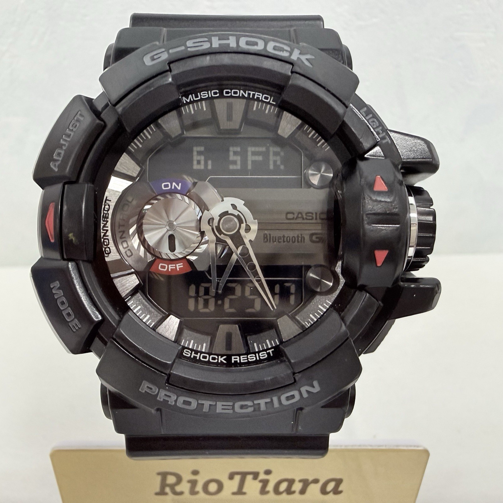 Casio G-Shock GBA-400-1A Black Bluetooth New Batt Deep Cleaned Near Mint 5413