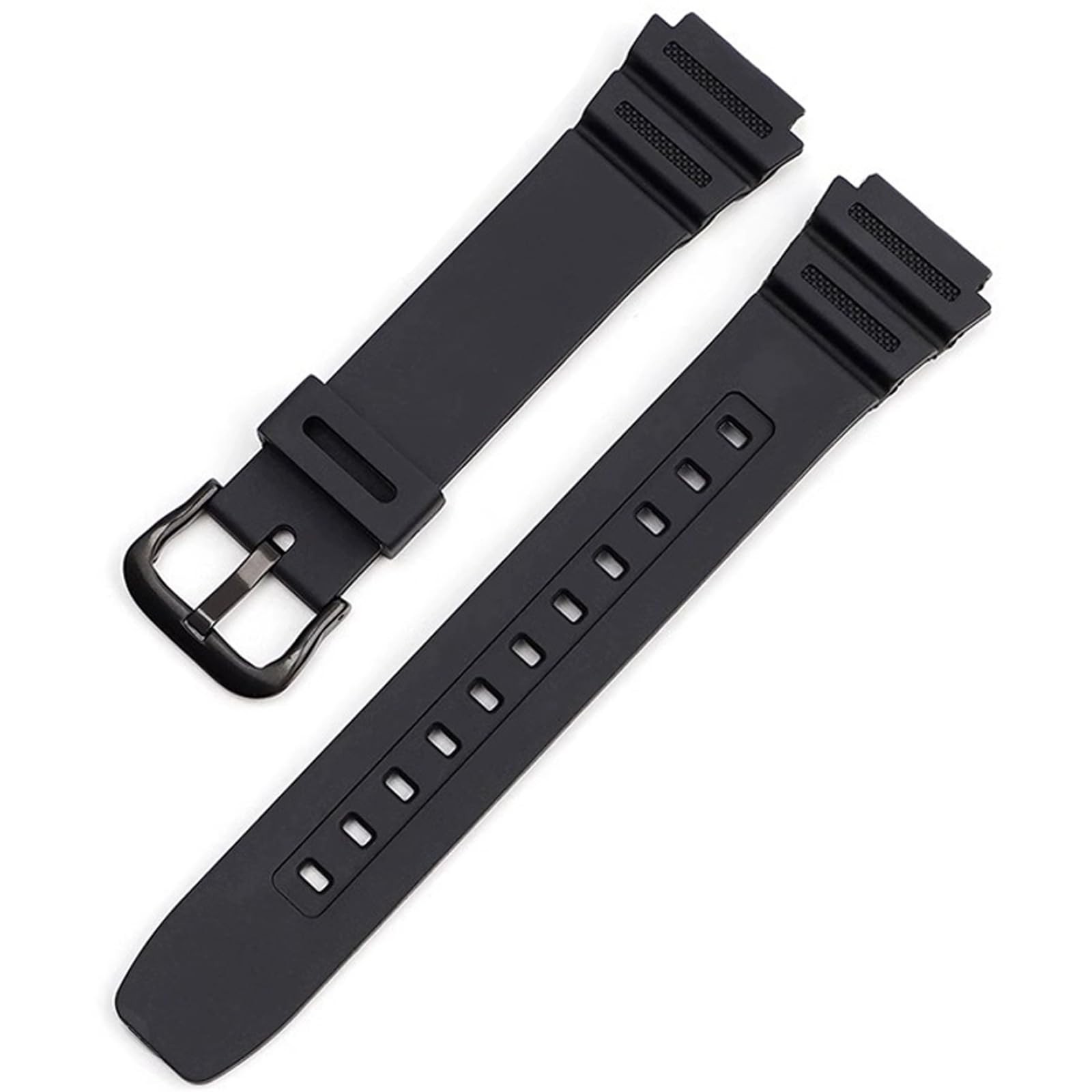 Resin Replacement Band for Casio W218H AE1200WH W800H Waterproof Strap from USA
