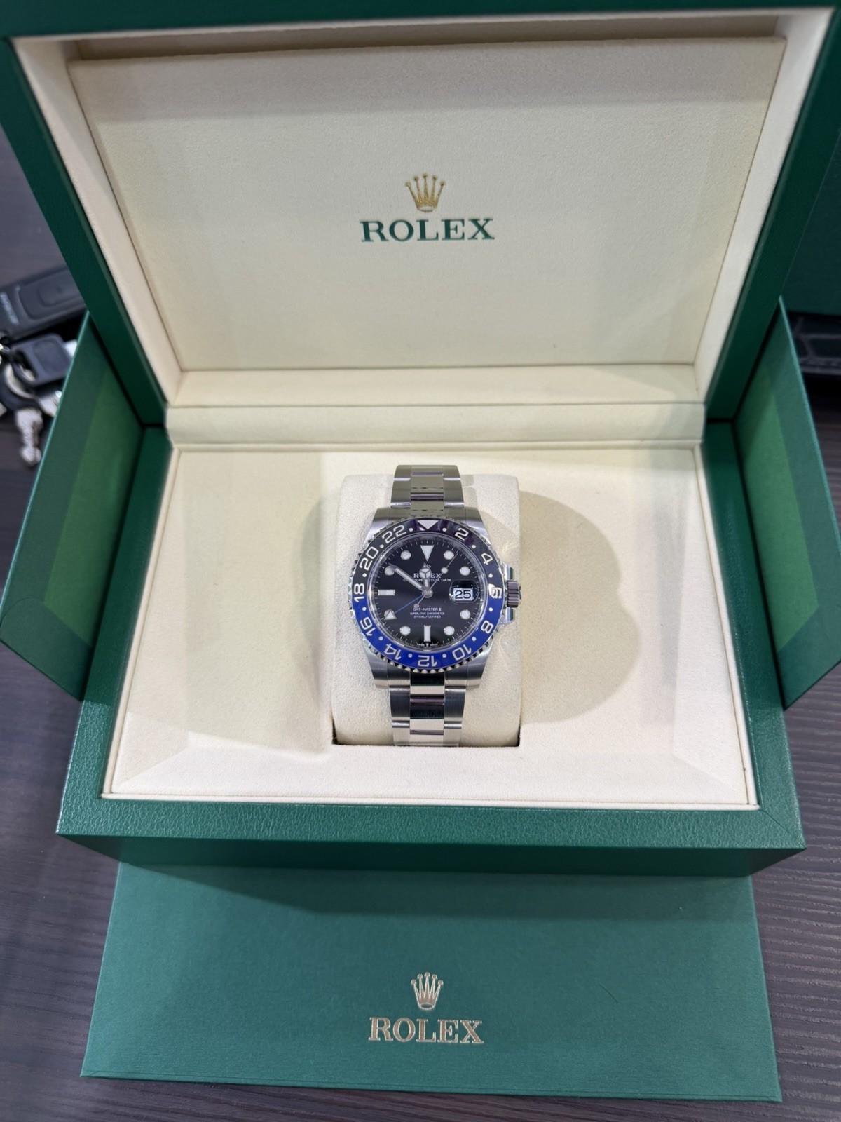 2021 Rolex GMT-Master II 126710BLNR Batman Silver Oyster Bracelet – Full Set