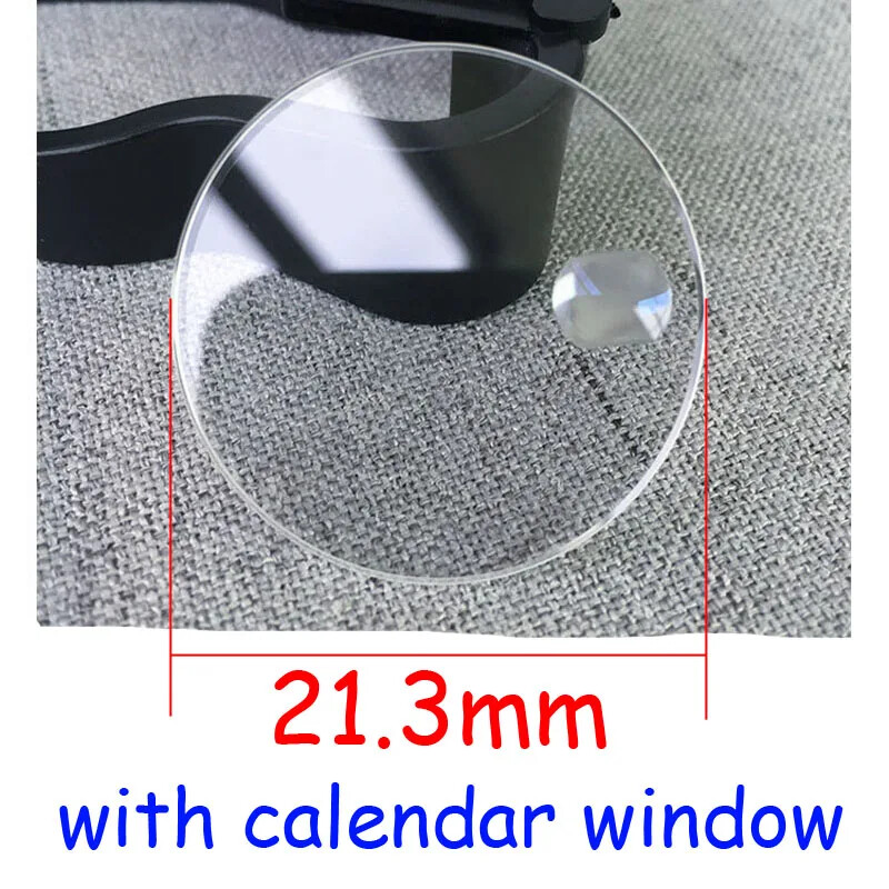 Round Flat Sapphire Watch Crystal for RLX 21.3 25.3 29.4 30.4 32.7mm Watch Glass