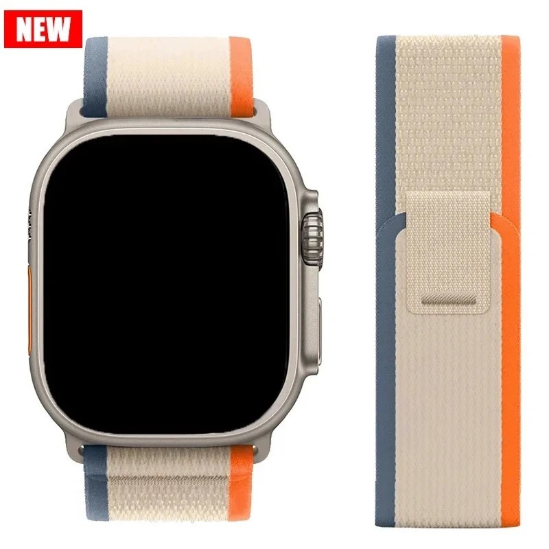 Nylon Trail Loop Strap for Apple Watch Ultra 49mm Series 11 10 9 8 7 SE
