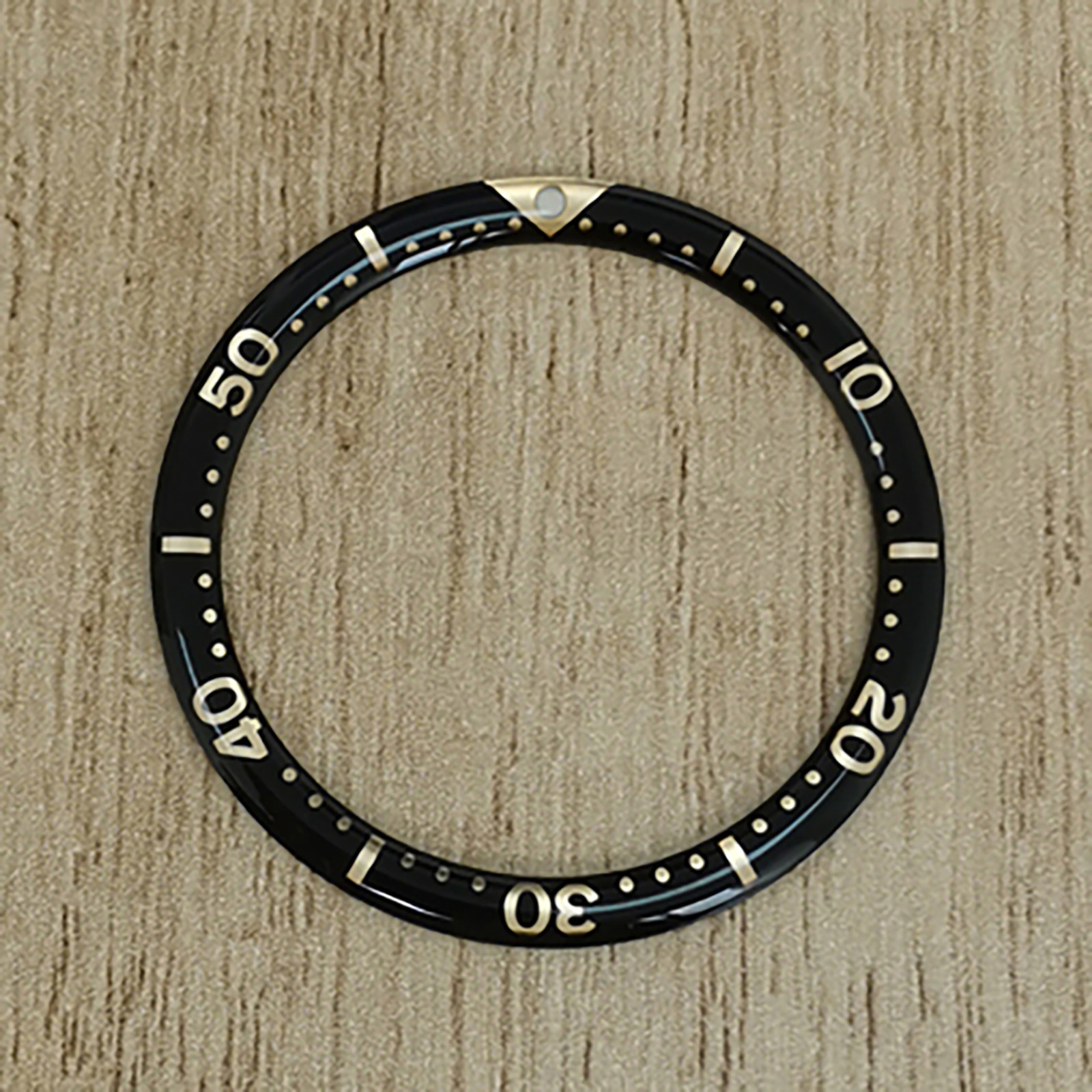 39MM Rounded Curved Plastic Aluminum Watch Bezel Insert Inner Diameter 32.2MM