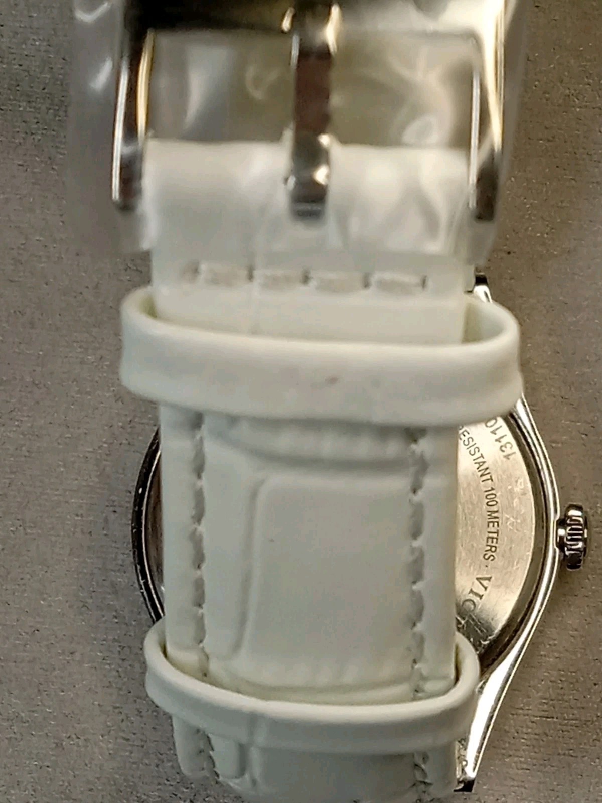 Victorinox Swiss Army Watch Women Victoria Infinity Dial Date New Leather Band