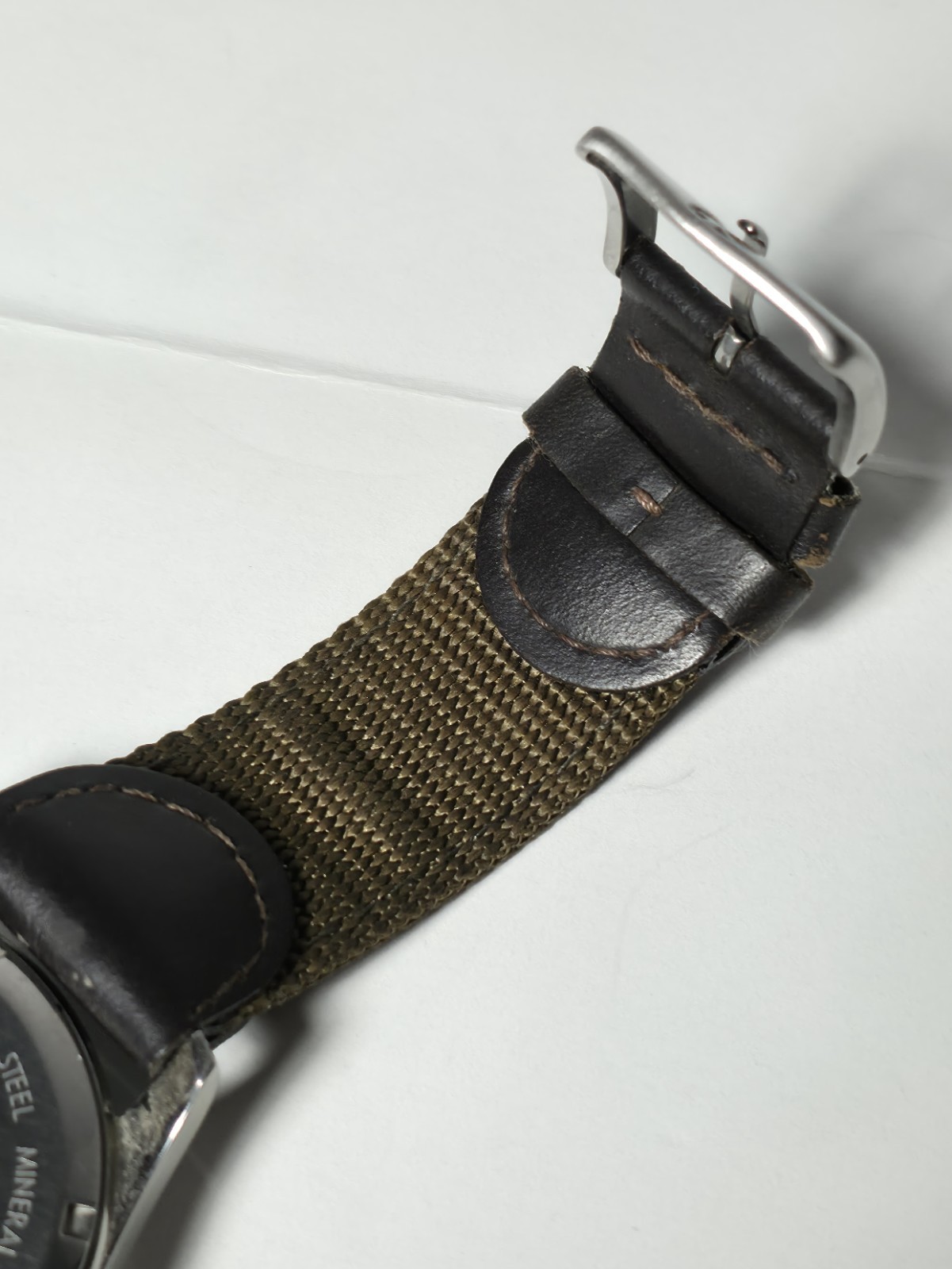 Wenger Swiss Military 7920X Terragraph Mens Watch Gold Face WORKING COMPLETE