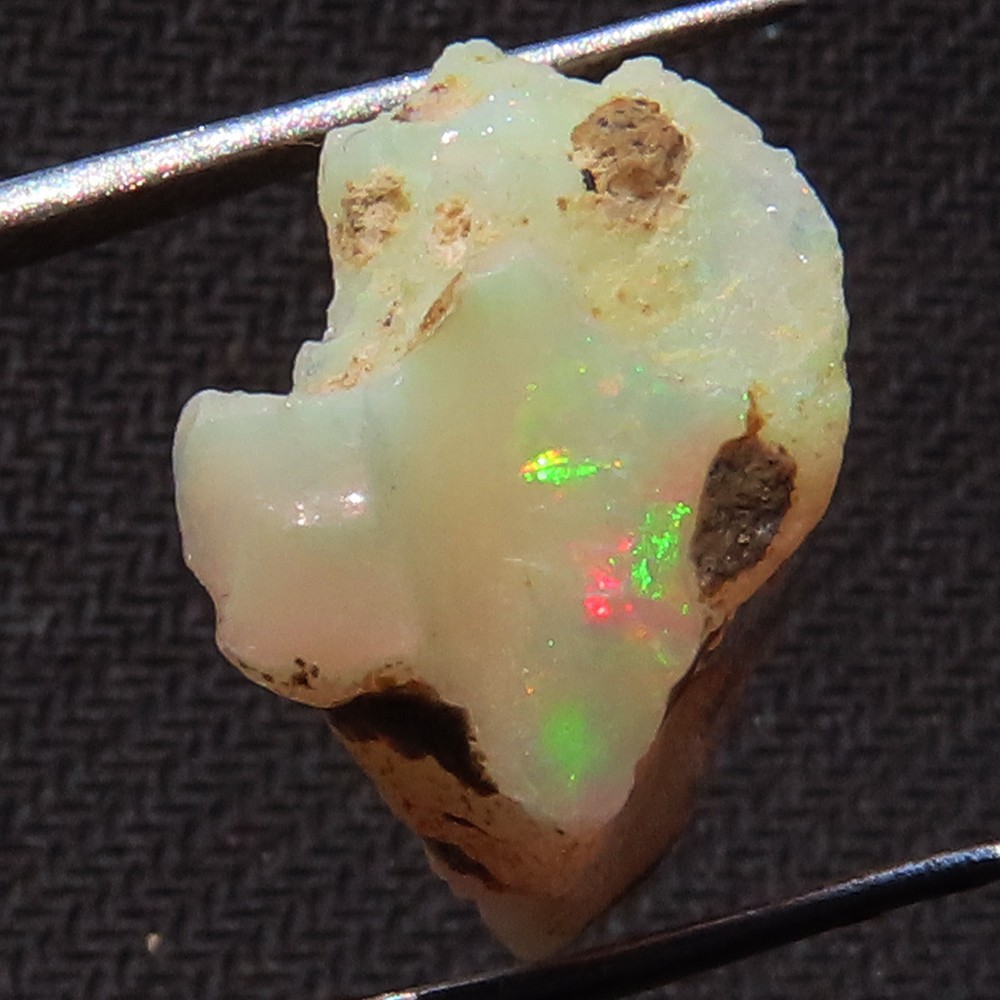 Natural Ethiopian Opal Rough Welo Fire Opal Rough 10.95 Cts 17x19x10 mm UT5