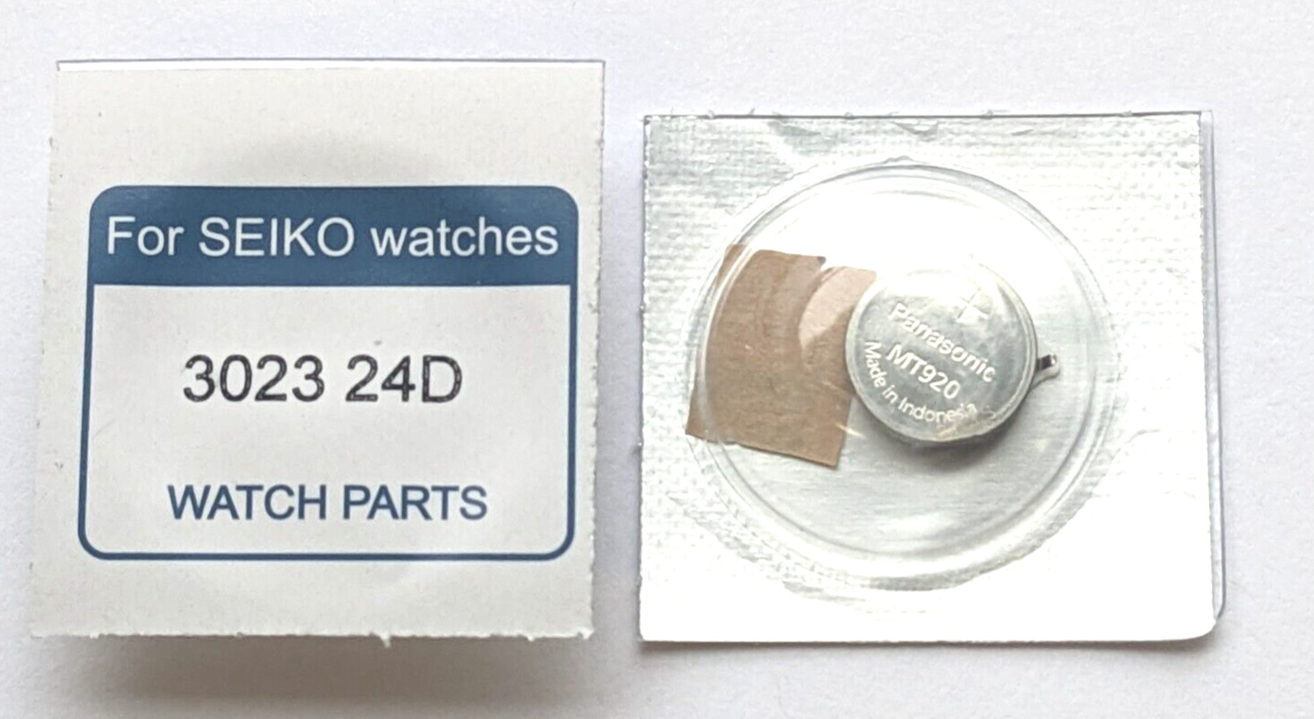 Seiko Kinetic Capacitor 3023 24D V192 V194 V195 V198 Panasonic New x 1 piece