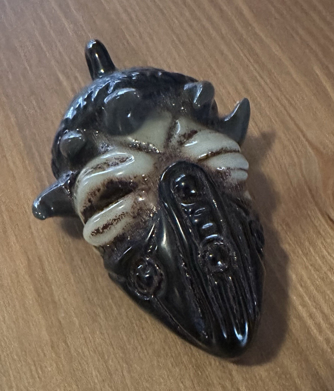 Creep Glass Gas mask Goon Pendant